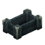 Temple Dark Bed