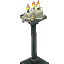 Temple Dark Candle
