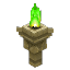 Temple Emerald Torch