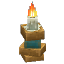 Temple Wind Candle